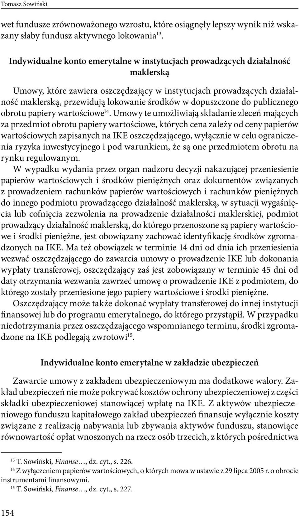 dopuszczone do publicznego obrotu papiery wartościowe 14.