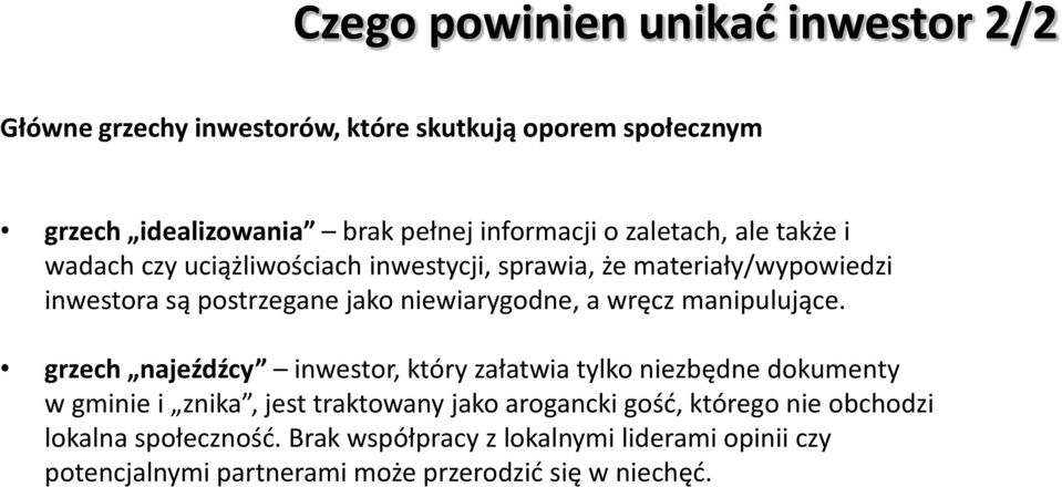 wręcz manipulujące.