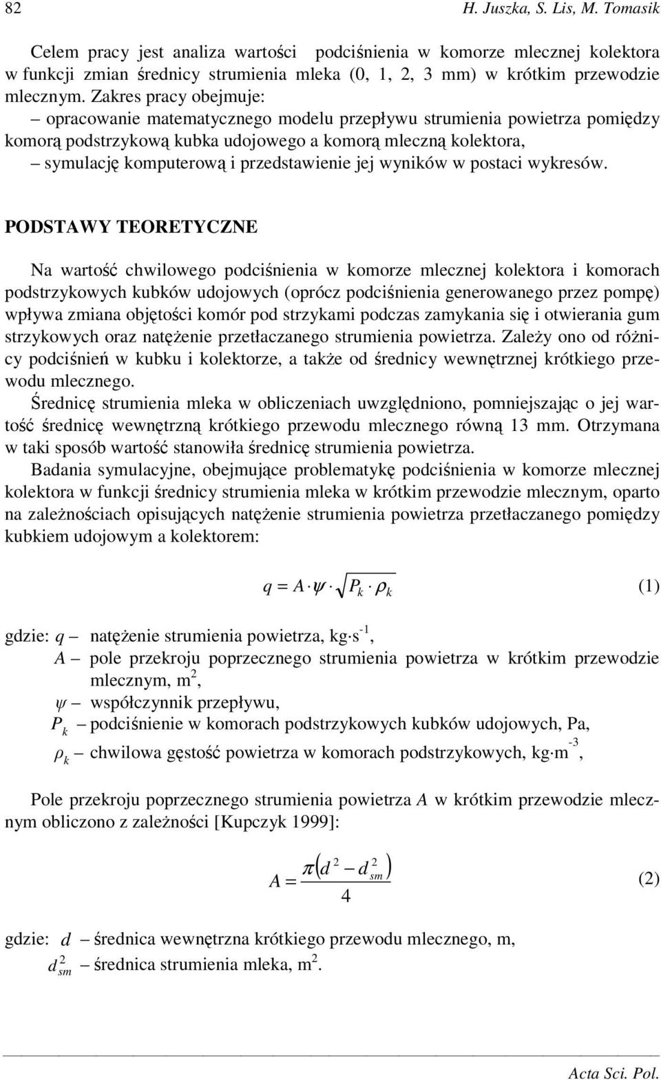 wyników w postaci wykresów.