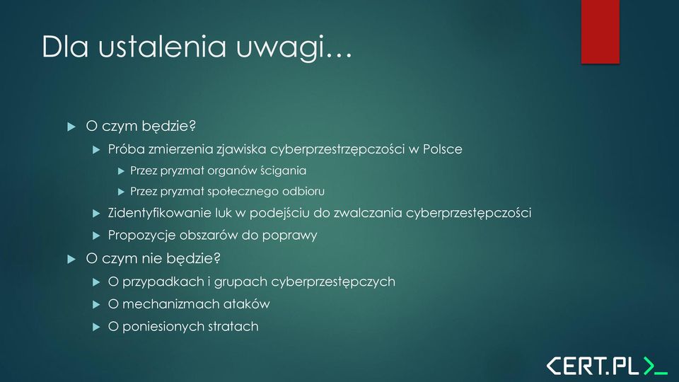 Przez pryzmat społecznego odbioru Zidentyfikowanie luk w podejściu do zwalczania