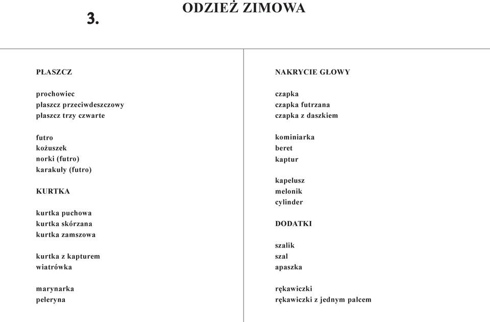 kurtka puchowa kurtka skórzana kurtka zamszowa kurtka z kapturem wiatrówka kominiarka beret kaptur