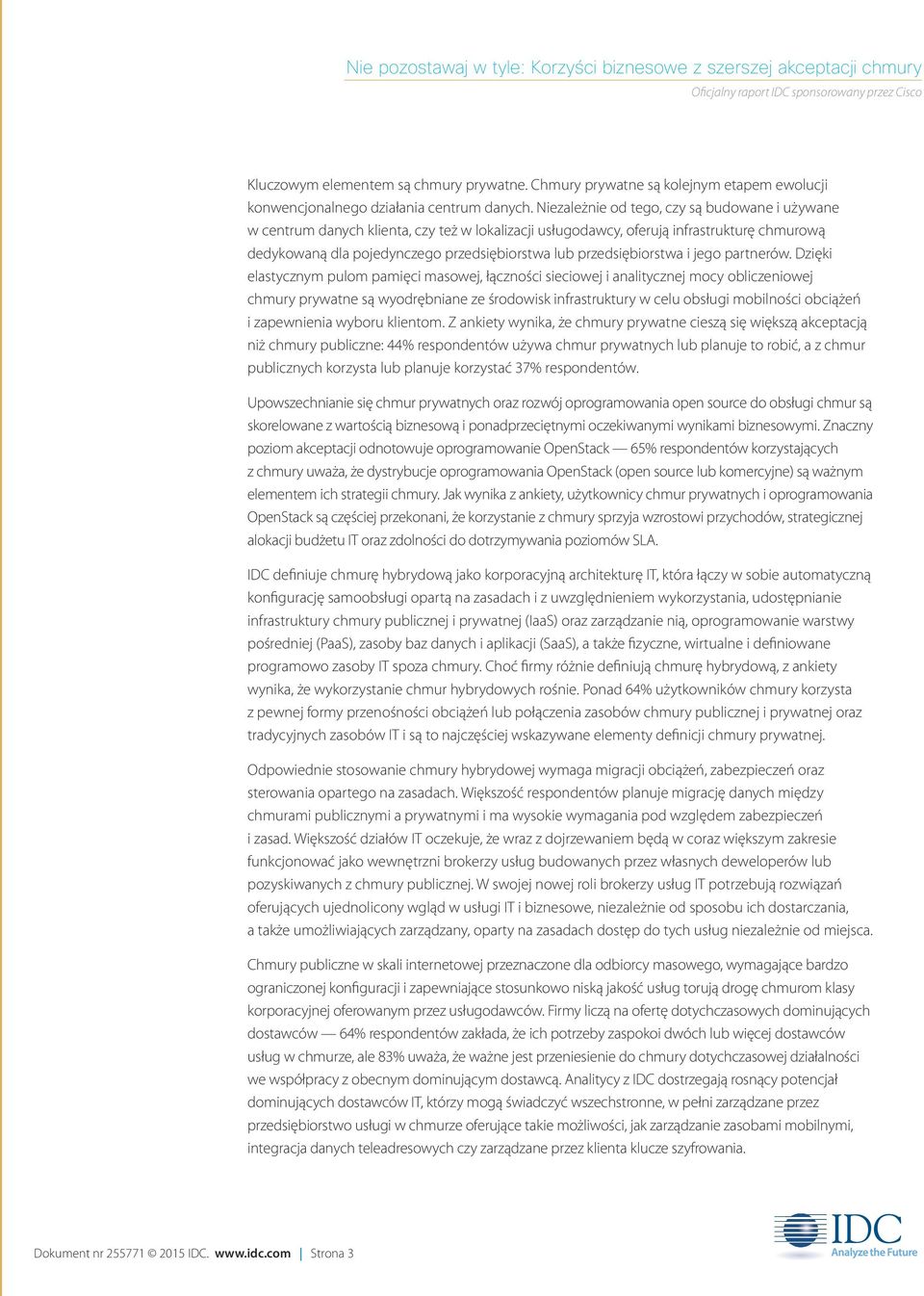 przedsiębiorstwa i jego partnerów.