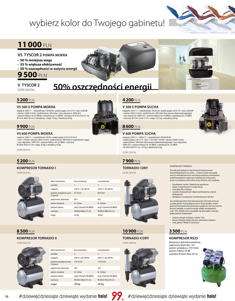 mokra napięcie: 230 V 1~ częstotliwość: 50-60 Hz pobór prądu: 2,9-3,7 A moc: 0,58 kw obroty: 2,850 (1/min) podciśnienie: 180 mbar czas włączenia: 100% (S1) poziom hałasu: ok. 63 db(a), z obudową ok.