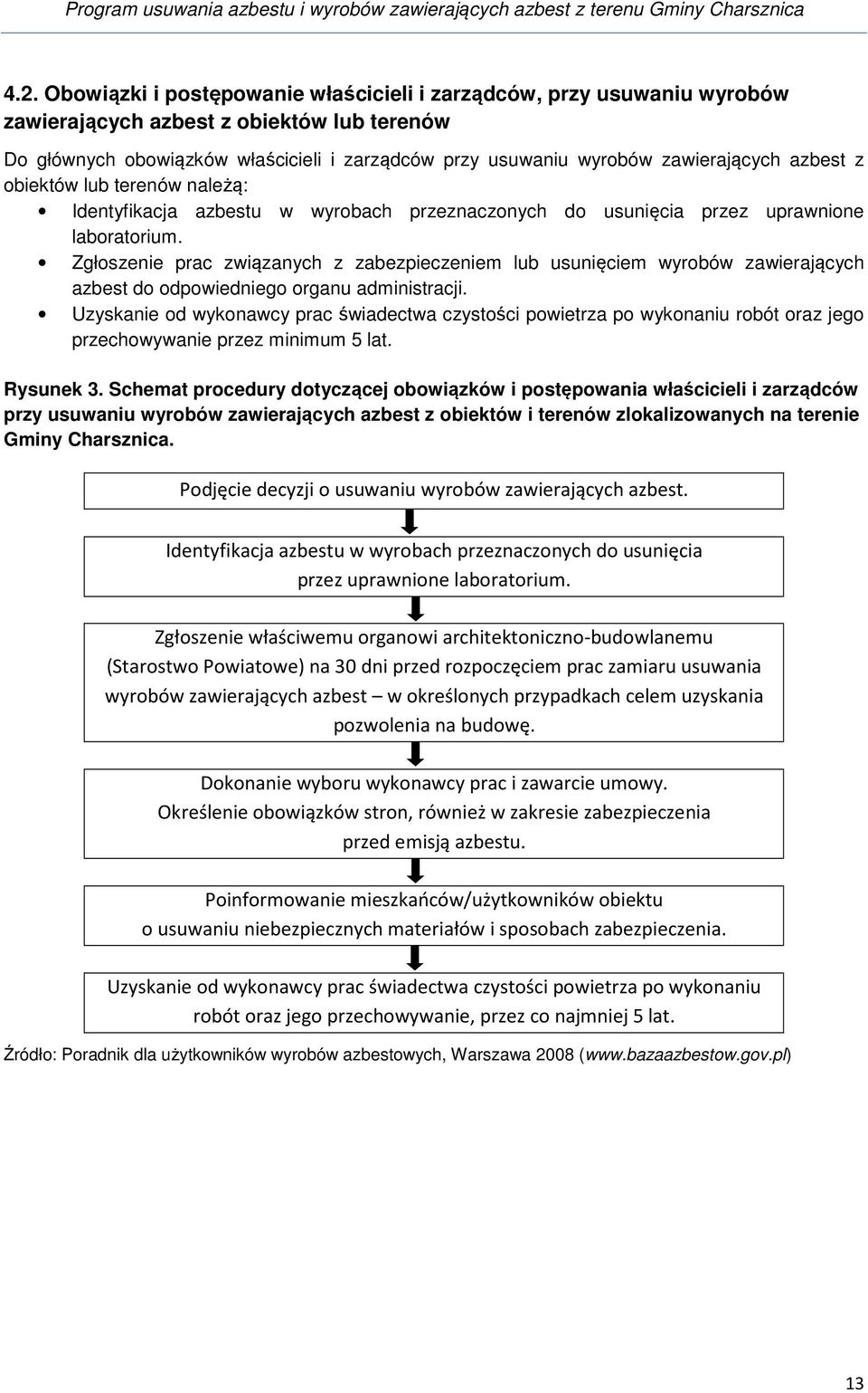 azbest z obiektów lub terenów należą: Identyfikacja azbestu w wyrobach przeznaczonych do usunięcia przez uprawnione laboratorium.