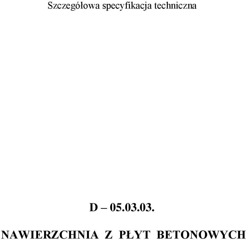 techniczna D 05.03.