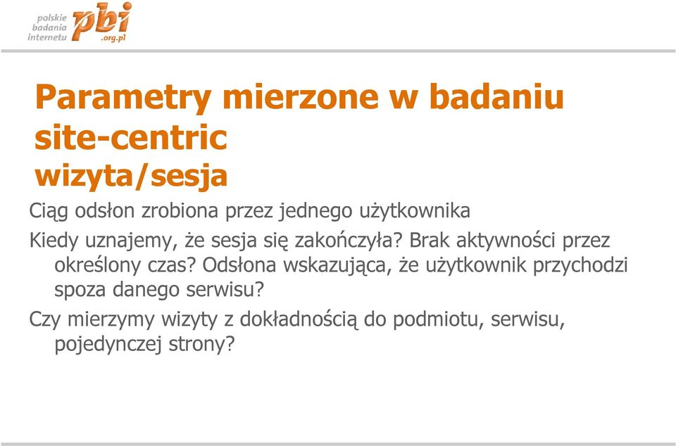 Brak aktywności przez określony czas?