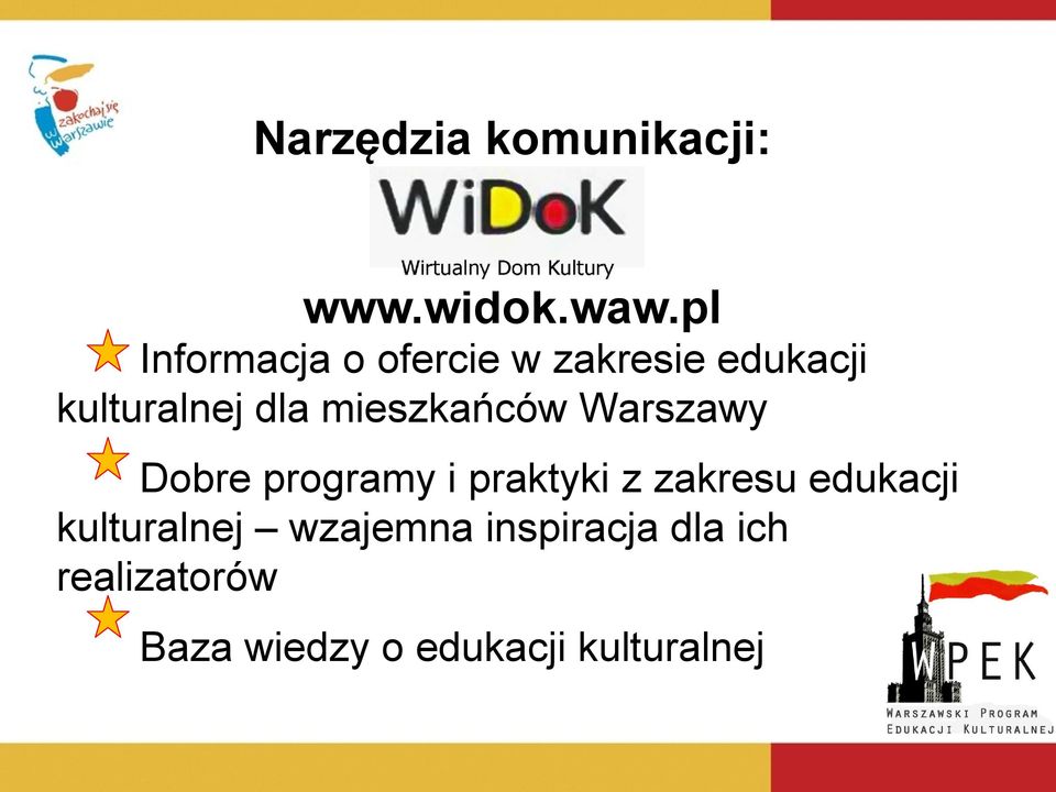 mieszkańców Warszawy Dobre programy i praktyki z zakresu