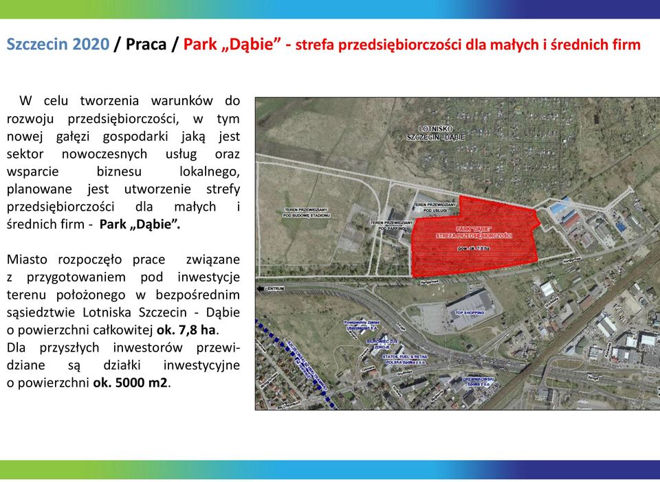 dla małych i średnich firm - Park Dąbie.