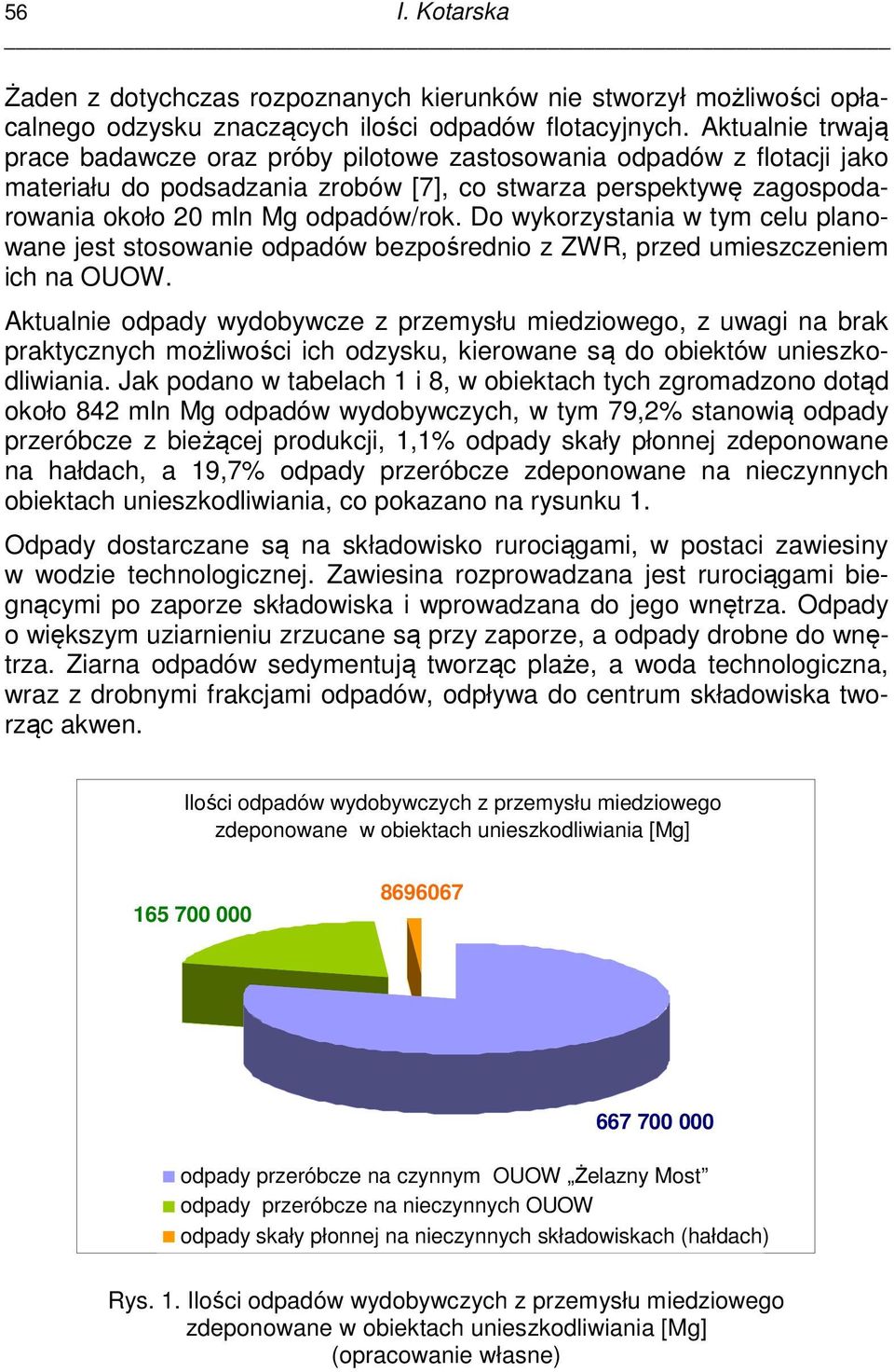 Do wykorzystania w tym celu planowane jest stosowanie odpadów bezpośrednio z ZWR, przed umieszczeniem ich na OUOW.