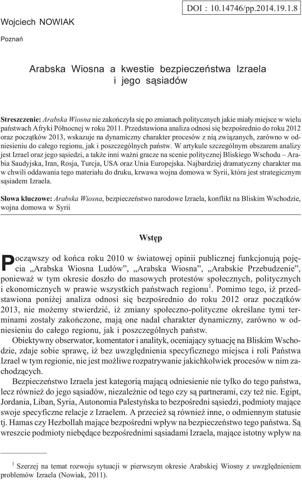 pañstwach Afryki Pó³nocnej w roku 2011.