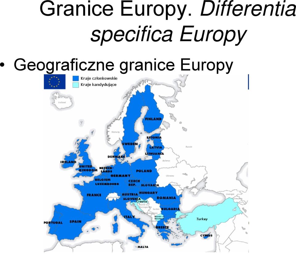 specifica Europy