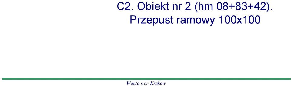 Przepust ramowy