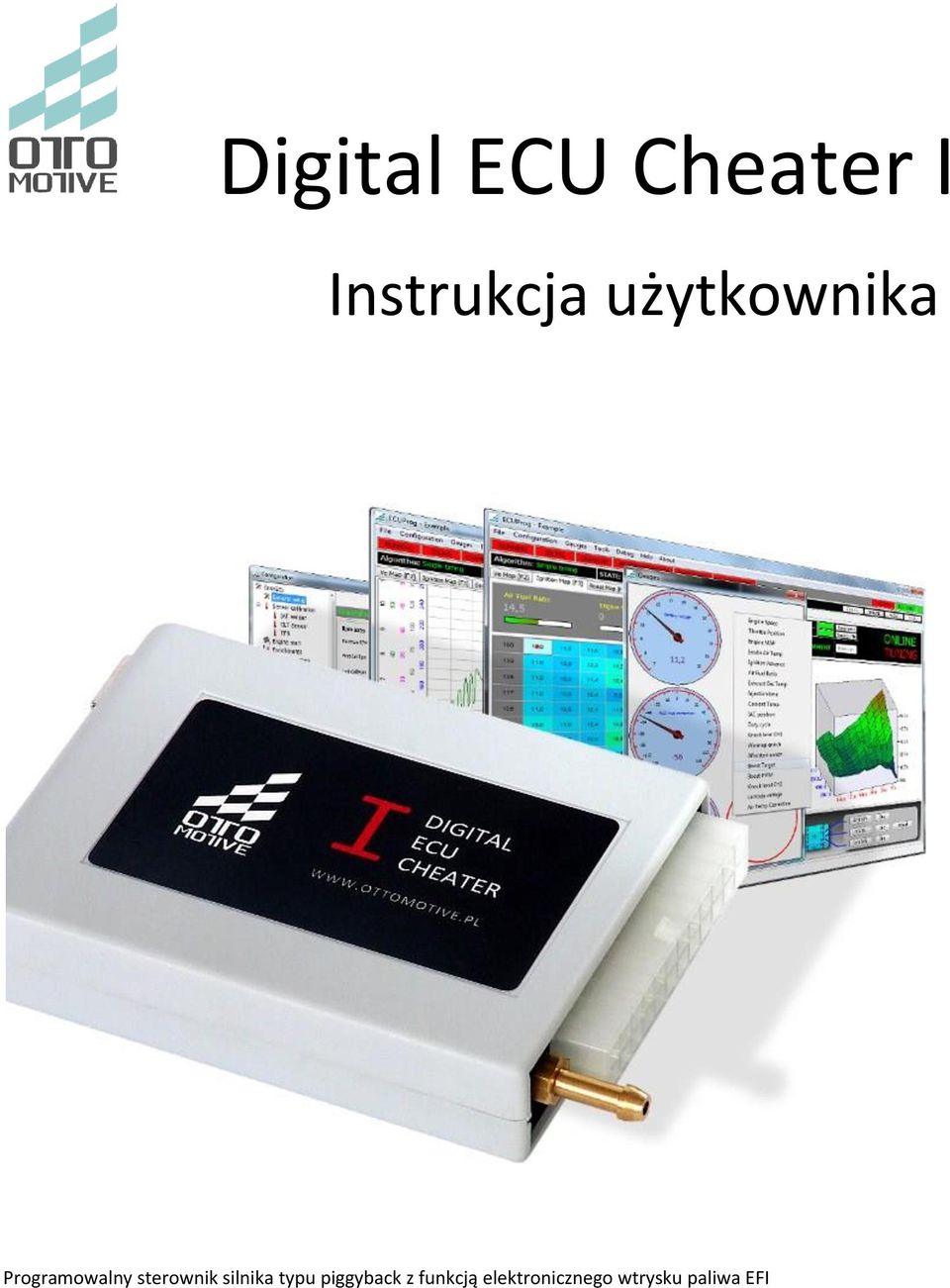 sterownik silnika typu piggyback