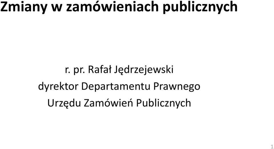 Rafał Jędrzejewski dyrektor