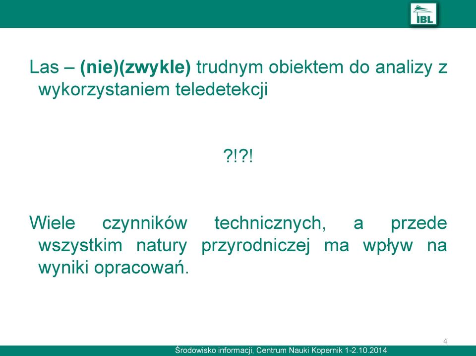 !?! Wiele czynników technicznych, a przede