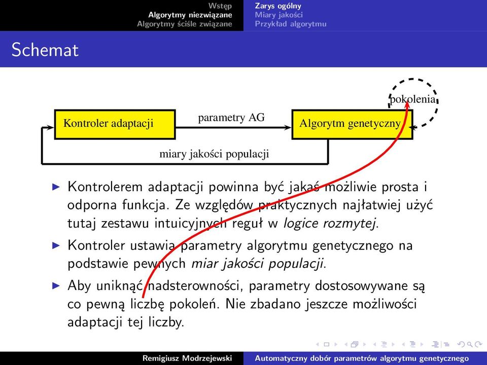 Ze względów praktycznych najłatwiej użyć tutaj zestawu intuicyjnych reguł w logice rozmytej.