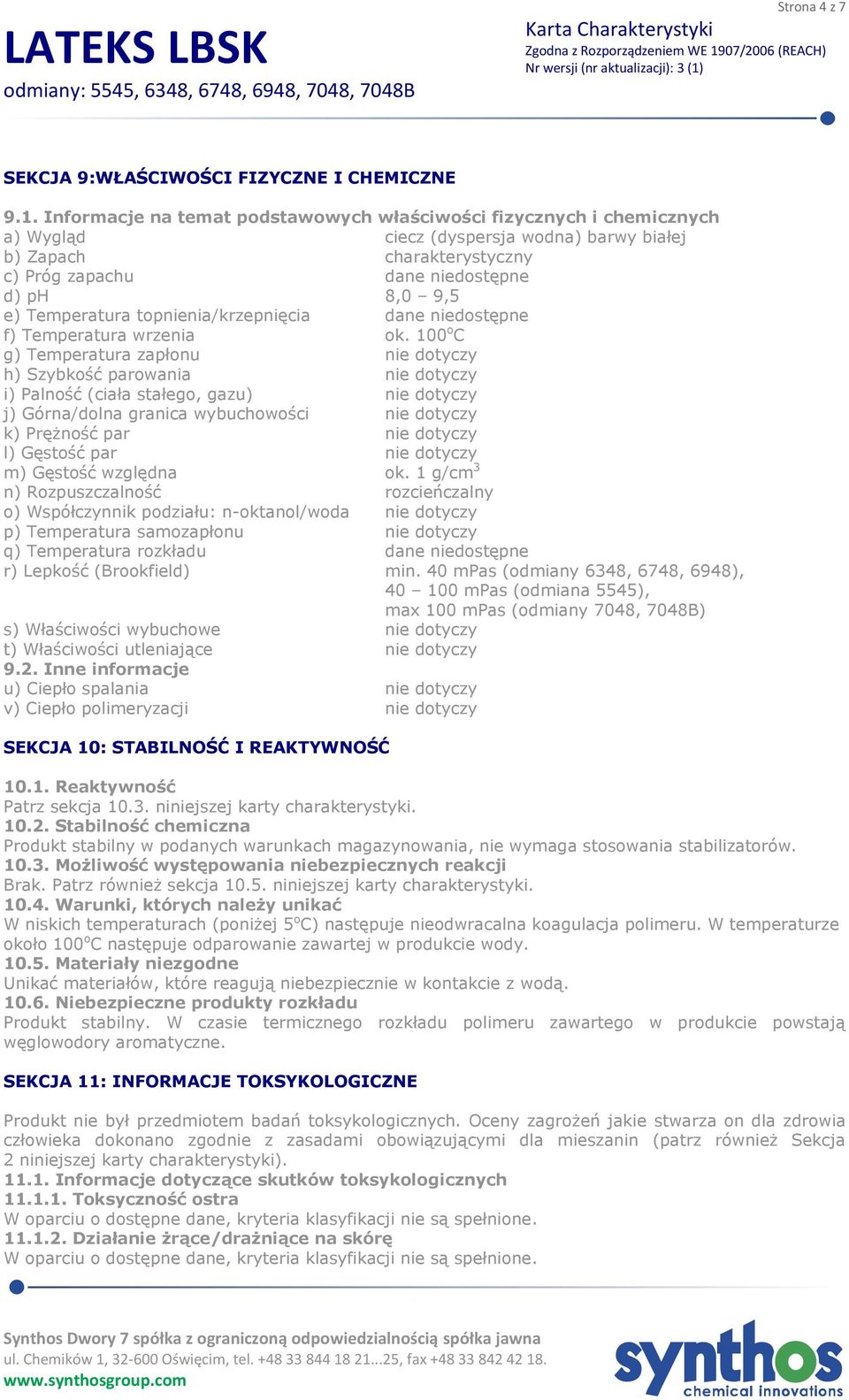 Temperatura topnienia/krzepnięcia dane niedostępne f) Temperatura wrzenia ok.