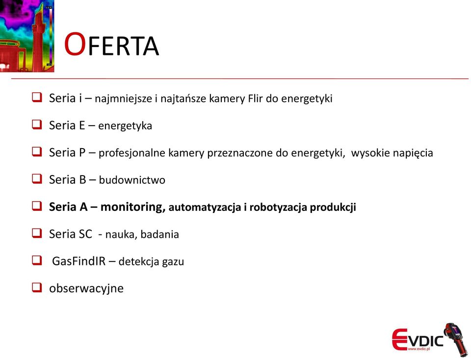 wysokie napięcia Seria B budownictwo Seria A monitoring, automatyzacja i