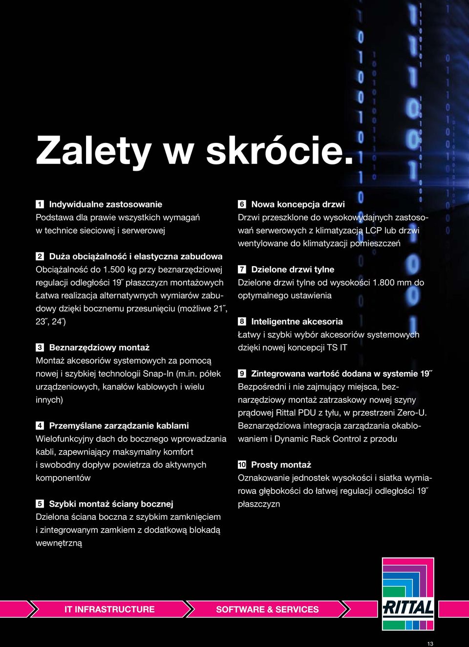 Montaż akcesoriów systemowych za pomocą nowej i szybkiej technologii Snap-In (m.in.