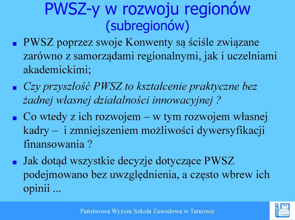 działalności innowacyjnej?