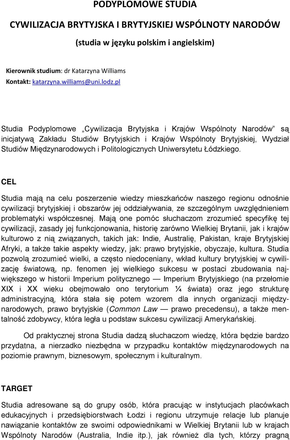 Uniwersytetu Łódzkiego.