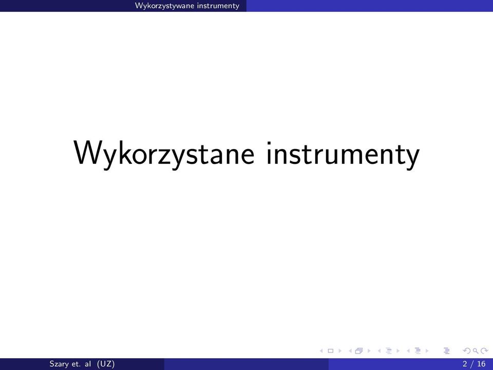 Wykorzystane 