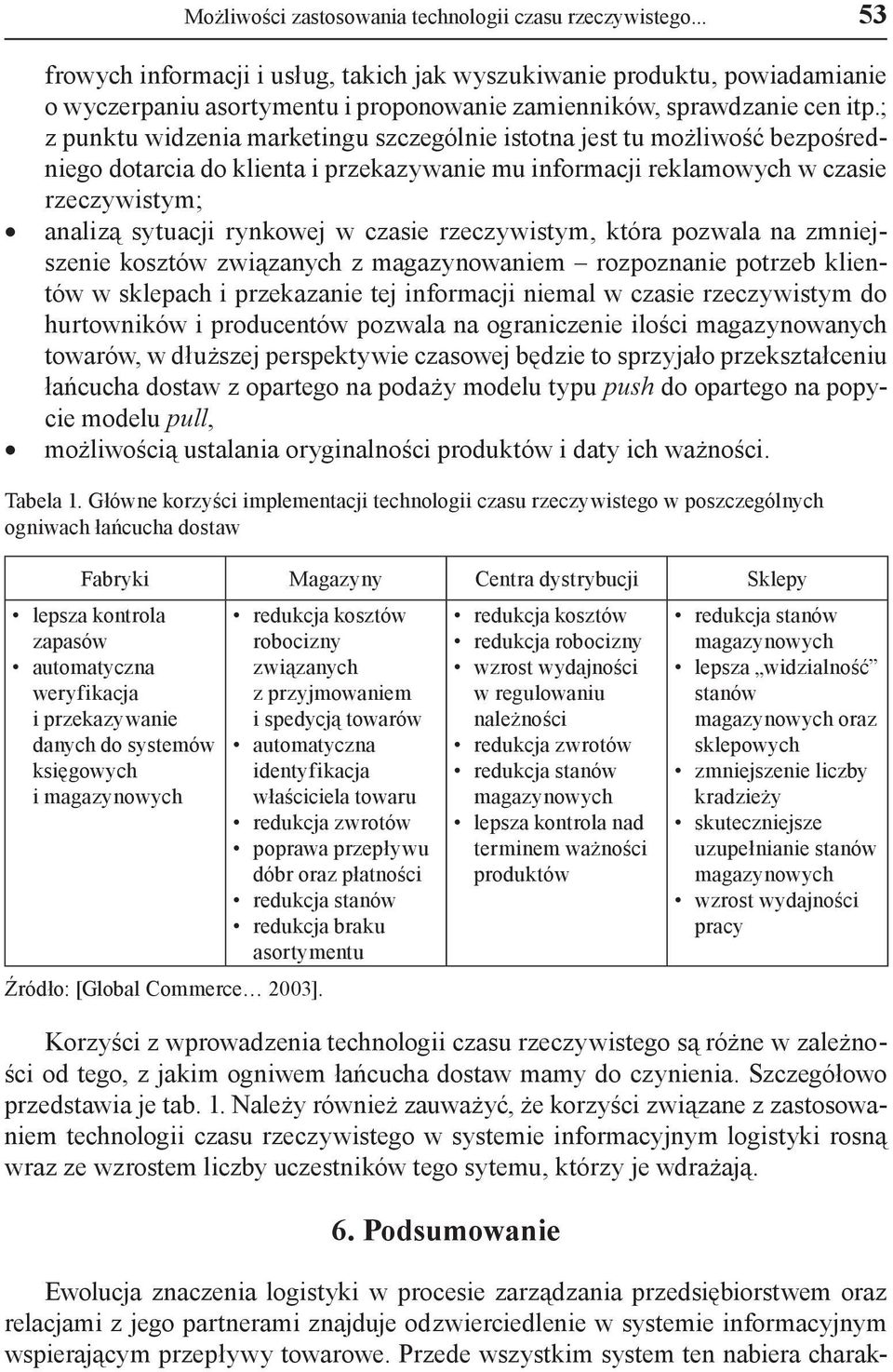 ; z punktu widzenia marketingu szczególnie istotna jest tu możliwość bezpośredniego dotarcia do klienta i przekazywanie mu informacji reklamowych w czasie rzeczywistym; analizą sytuacji rynkowej w