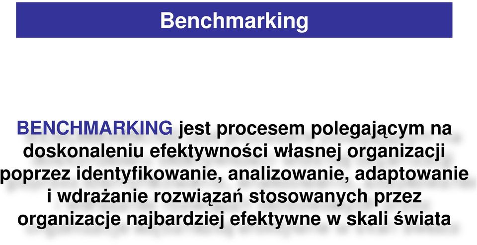 identyfikowanie, analizowanie, adaptowanie i wdrażanie