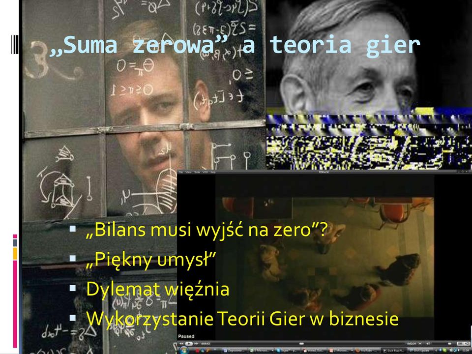 Piękny umysł Dylemat więźnia