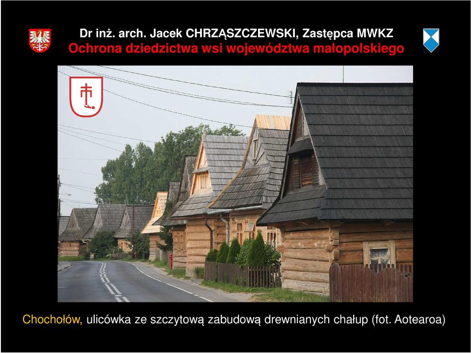 szczytową zabudową