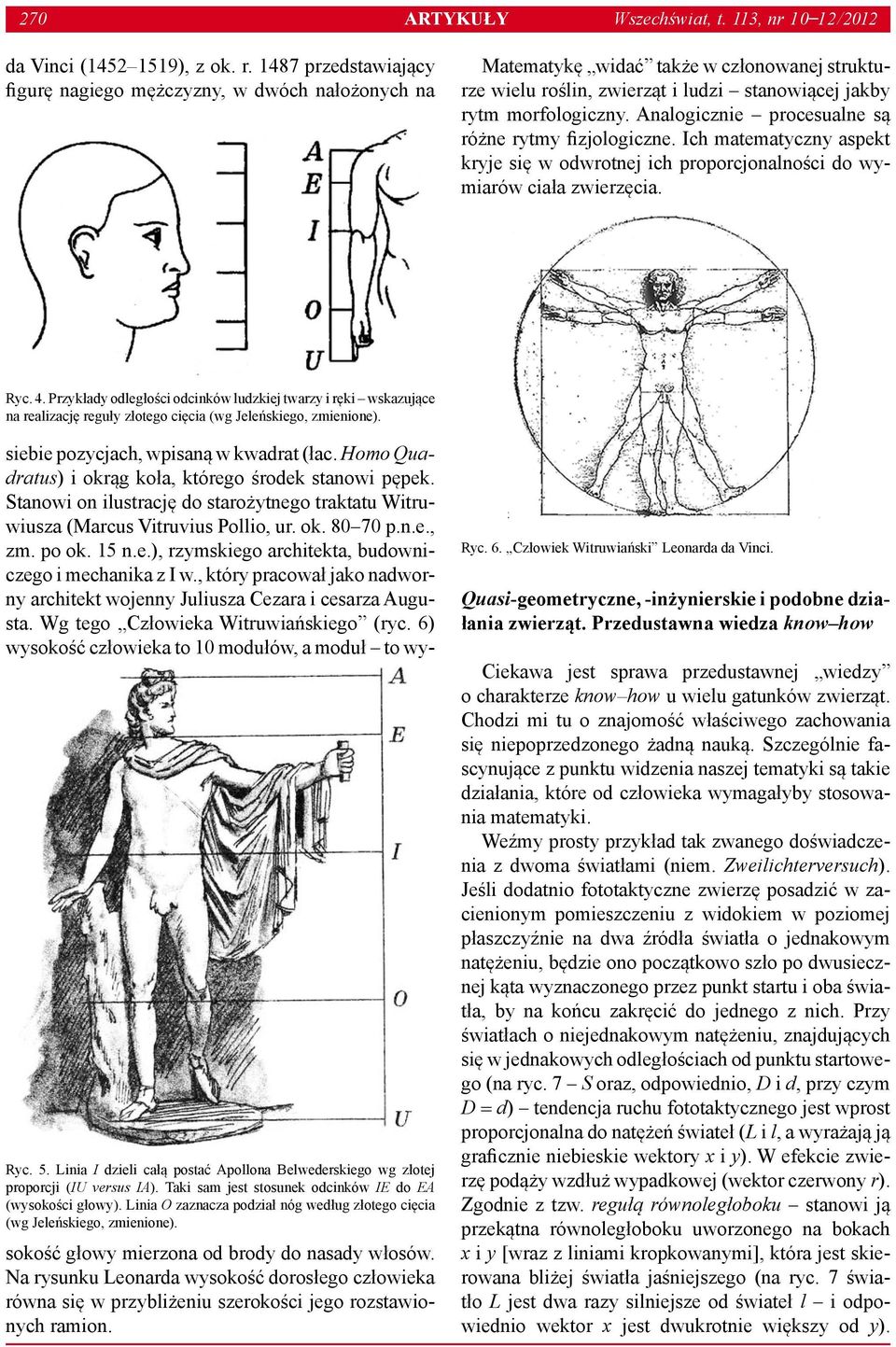 Analogicznie procesualne są różne rytmy fizjologiczne. Ich matematyczny aspekt kryje się w odwrotnej ich proporcjonalności do wymiarów ciała zwierzęcia. Ryc. 4.