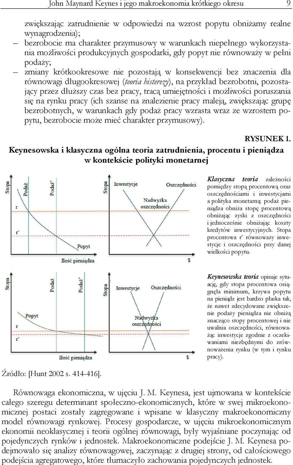 (teoria histerezy), na przykład bezrobotni, pozostający przez dłuższy czas bez pracy, tracą umiejętności i możliwości poruszania się na rynku pracy (ich szanse na znalezienie pracy maleją,