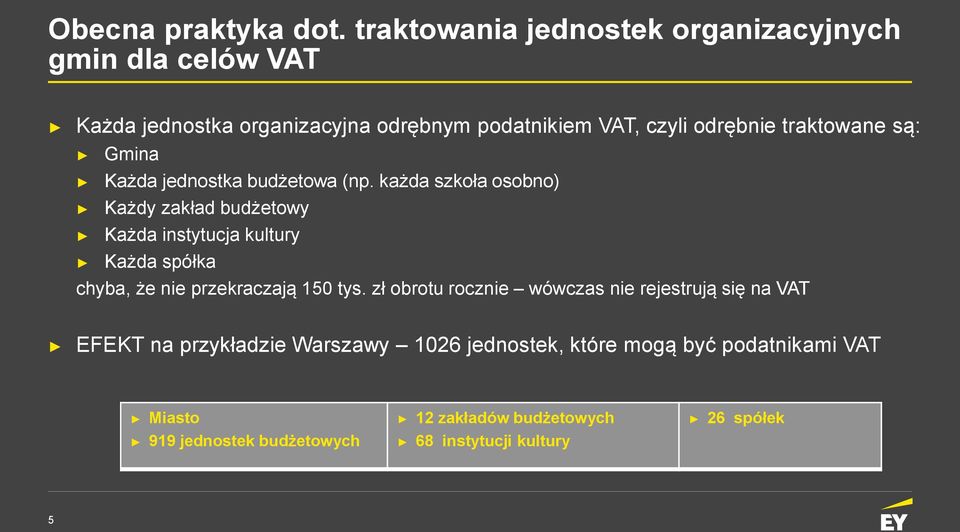 traktowane są: Gmina Każda jednostka budżetowa (np.