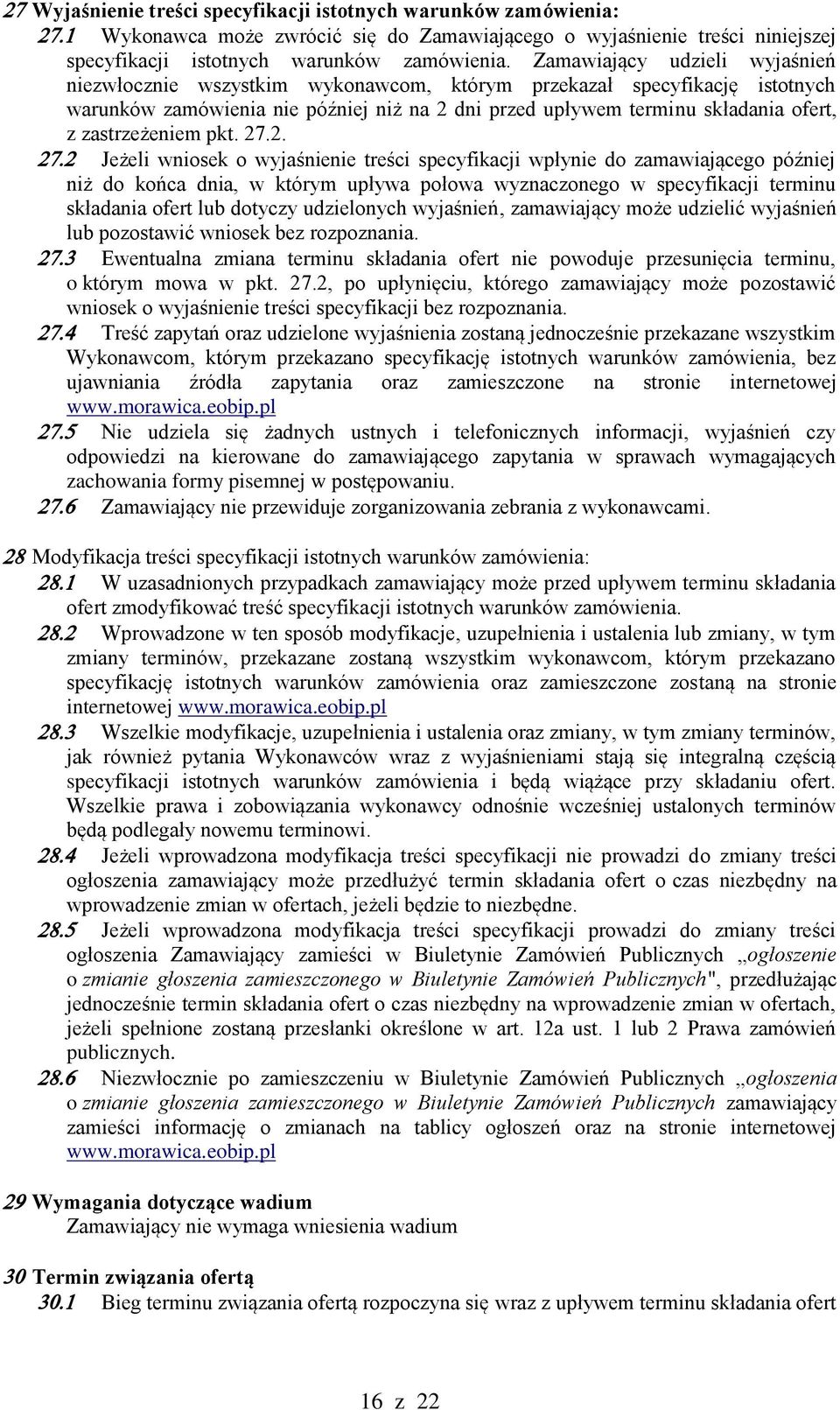 zastrzeżeniem pkt. 27