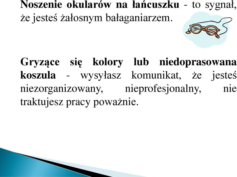 Gryzące się kolory lub niedoprasowana koszula -