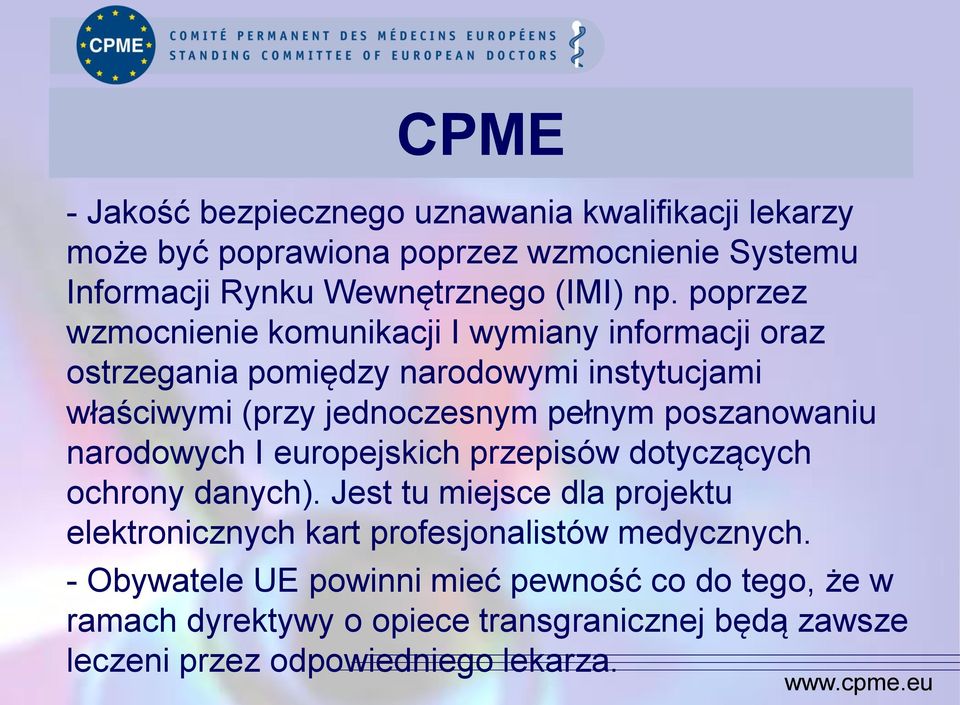 poszanowaniu narodowych I europejskich przepisów dotyczących ochrony danych).