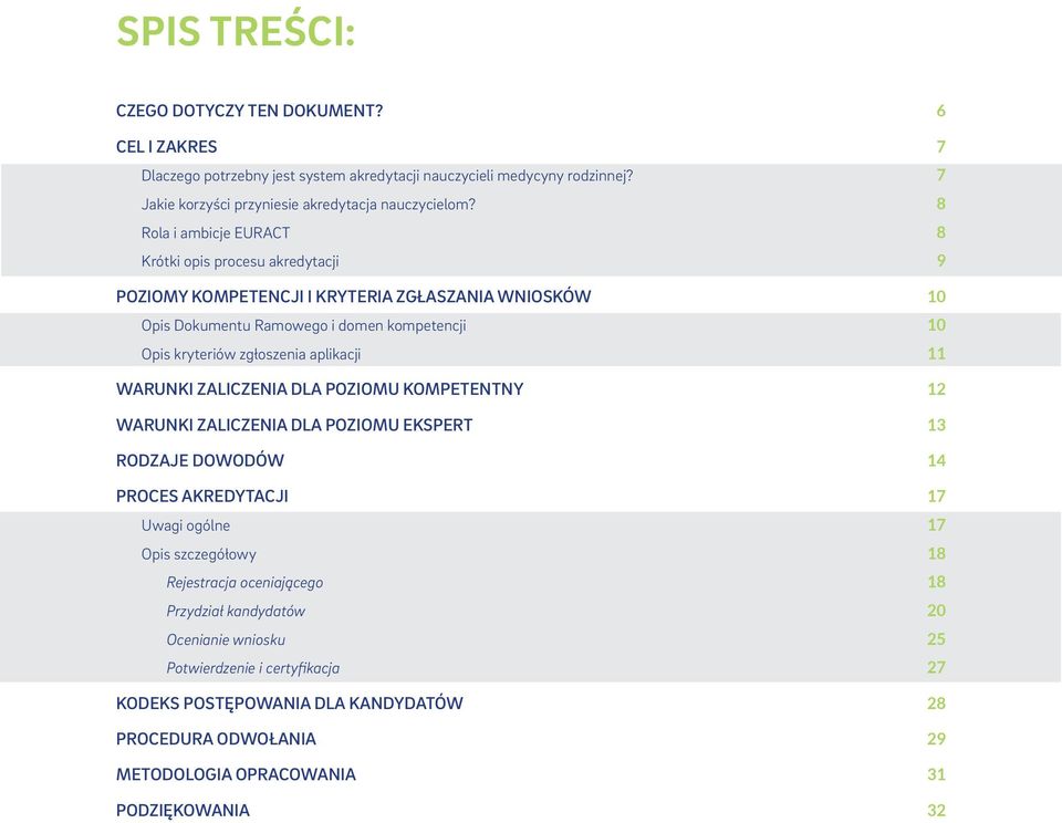 aplikacji 11 WARUNKI ZALICZENIA DLA POZIOMU KOMPETENTNY 12 WARUNKI ZALICZENIA DLA POZIOMU EKSPERT 13 RODZAJE DOWODÓW 14 PROCES AKREDYTACJI 17 Uwagi ogólne 17 Opis szczegółowy 18 Rejestracja