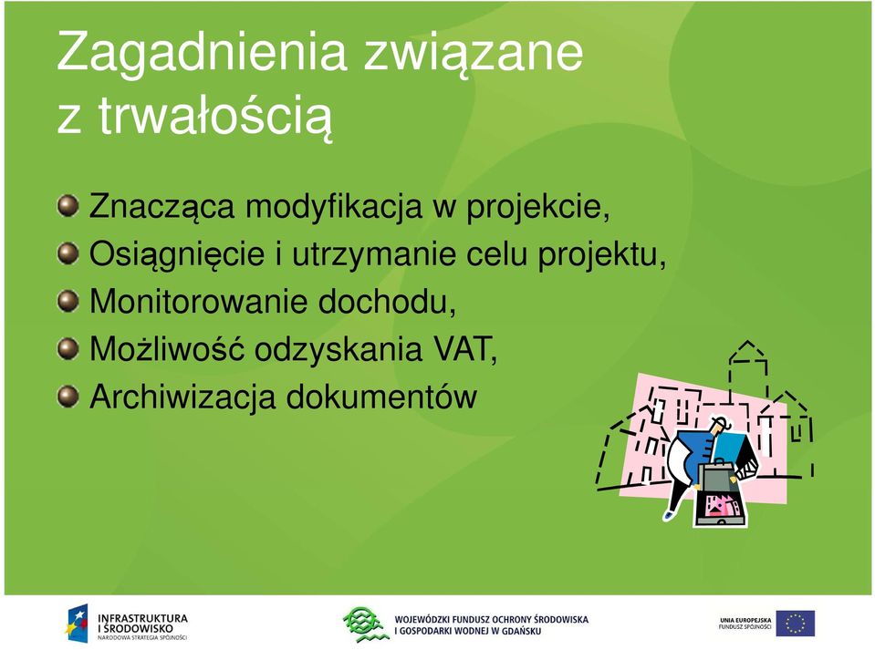 utrzymanie celu projektu, Monitorowanie