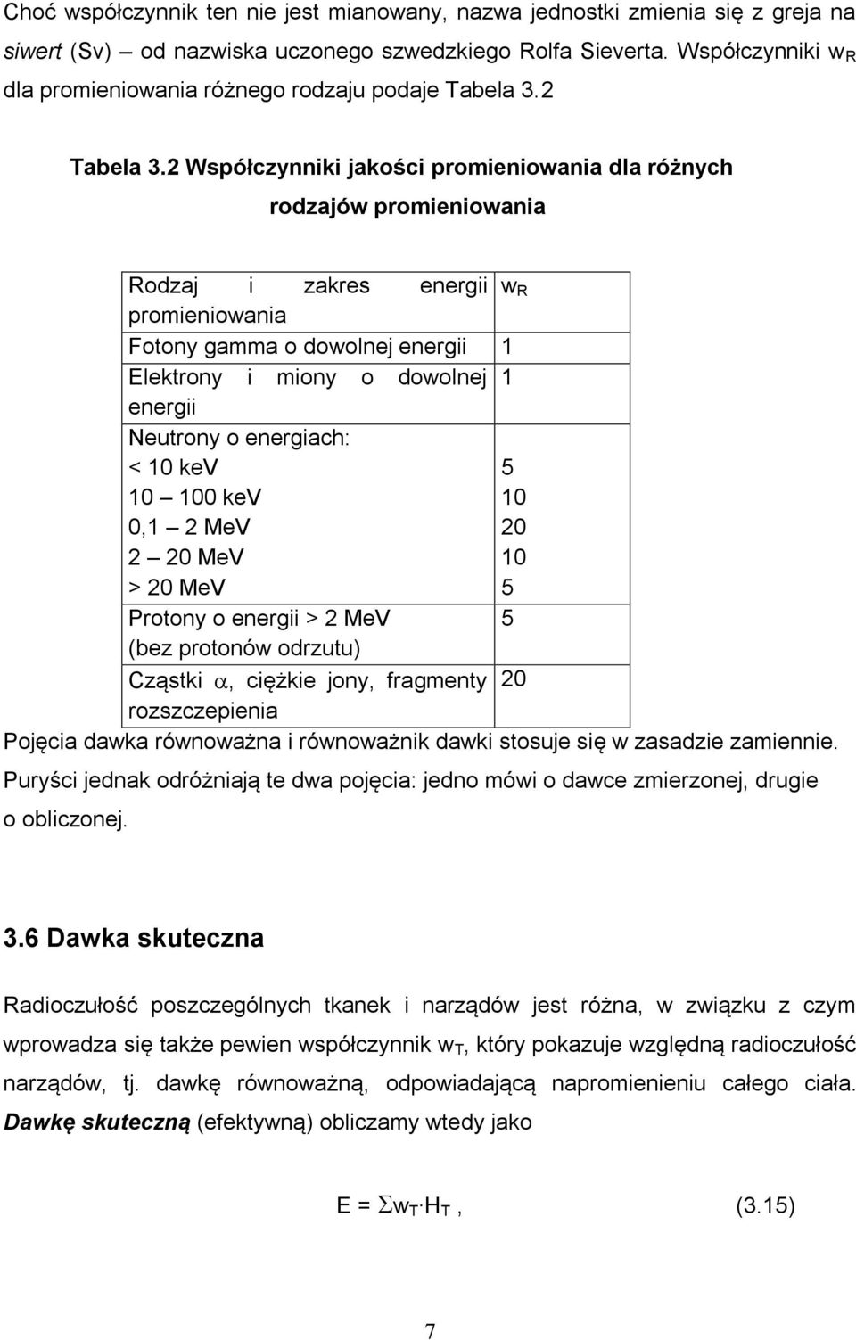 Tabela 3.