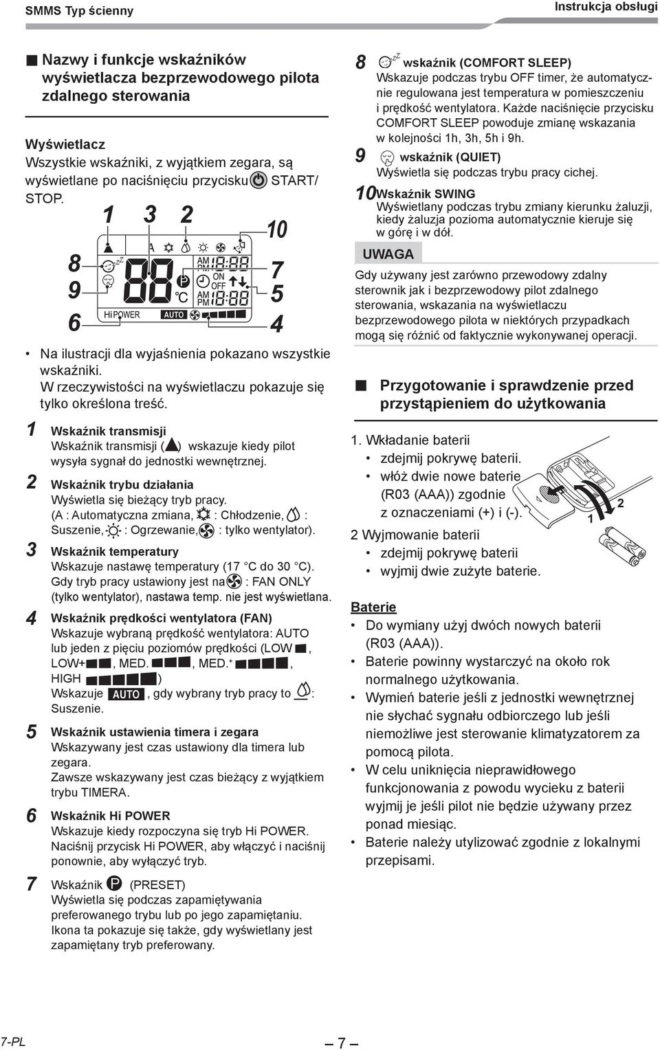 8 9 6 0 7 5 Na In the ilustracji illustration, dla wyjaśnienia all indications pokazano are indicated wszystkie for wskaźniki. explanation.