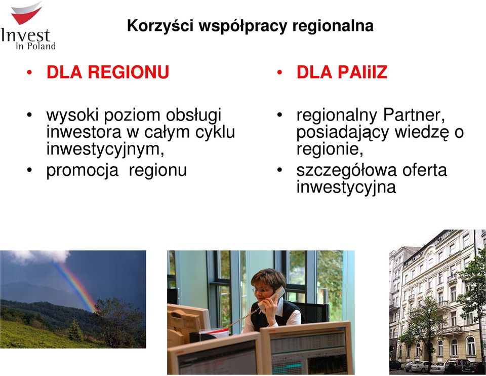 promocja regionu DLA PAIiIZ regionalny Partner,