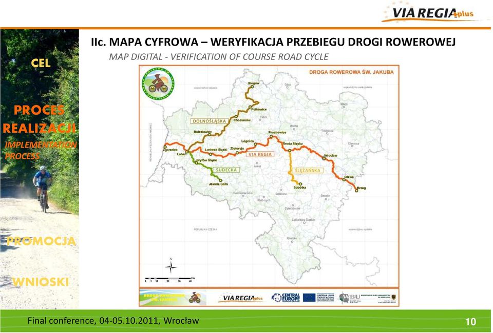 DROGI ROWEROWEJ MAP