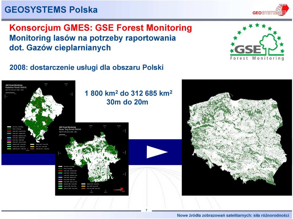 dot. Gazów cieplarnianych 2008: dostarczenie usługi