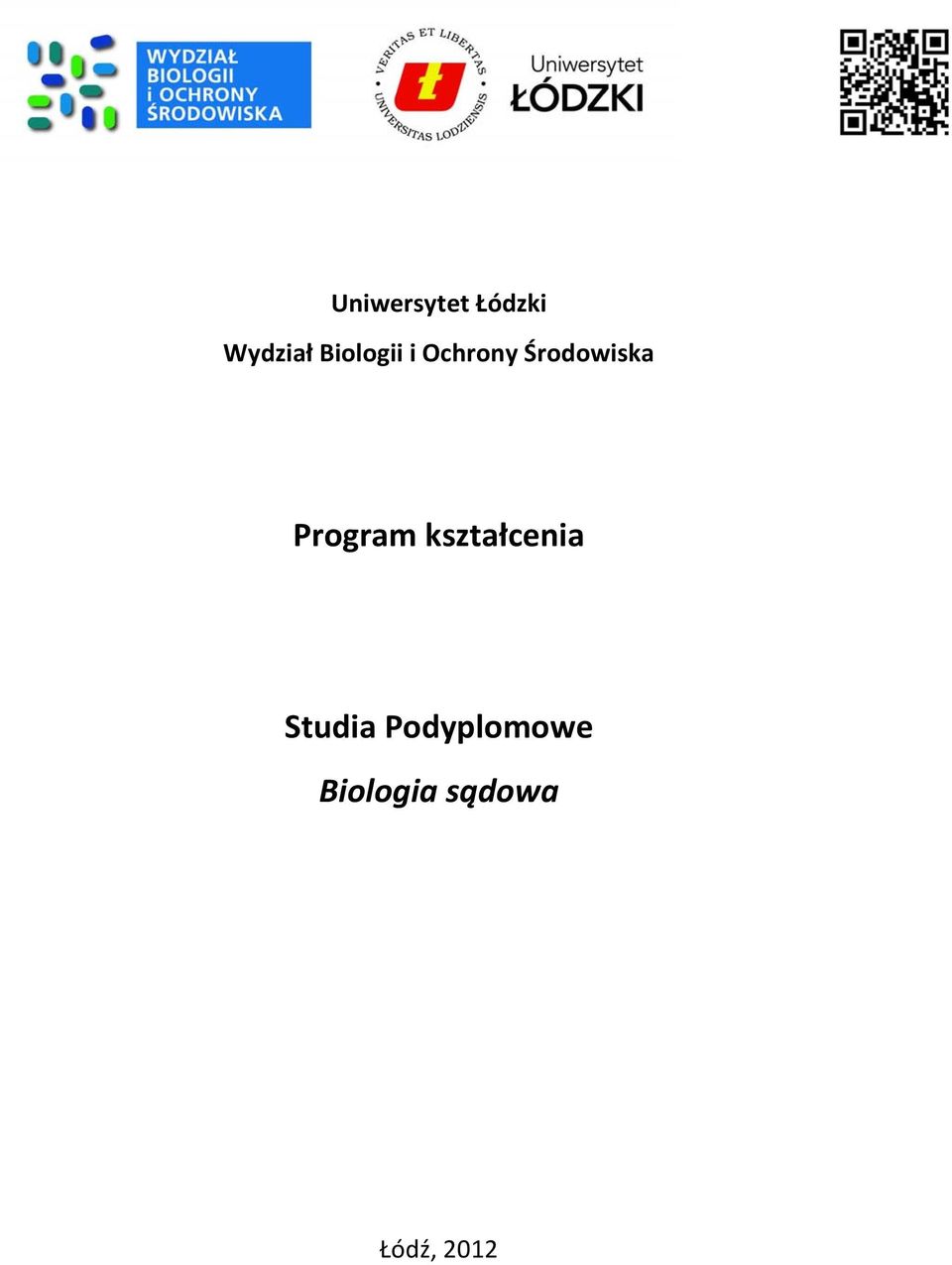 Program kształcenia Studia