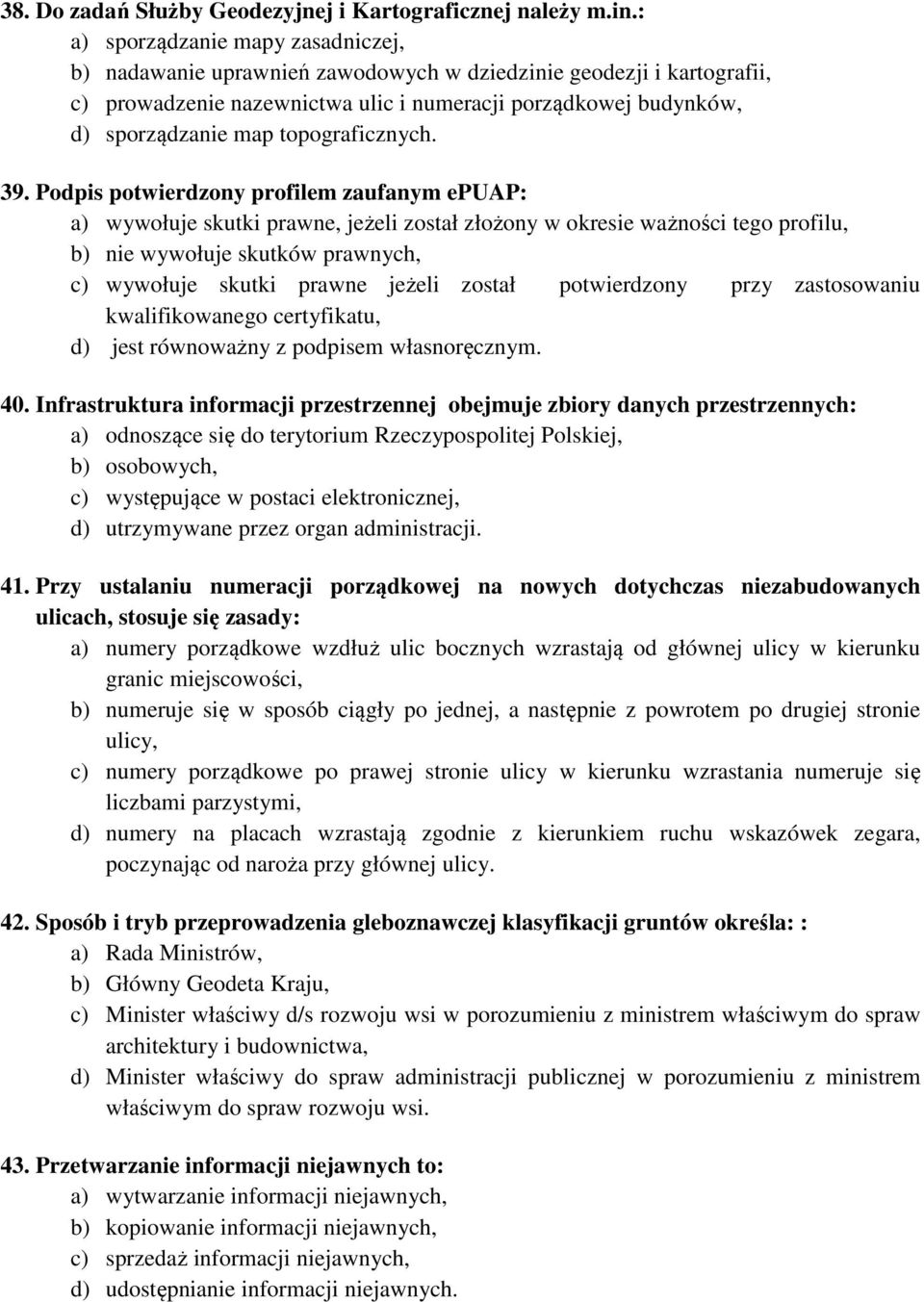 topograficznych. 39.