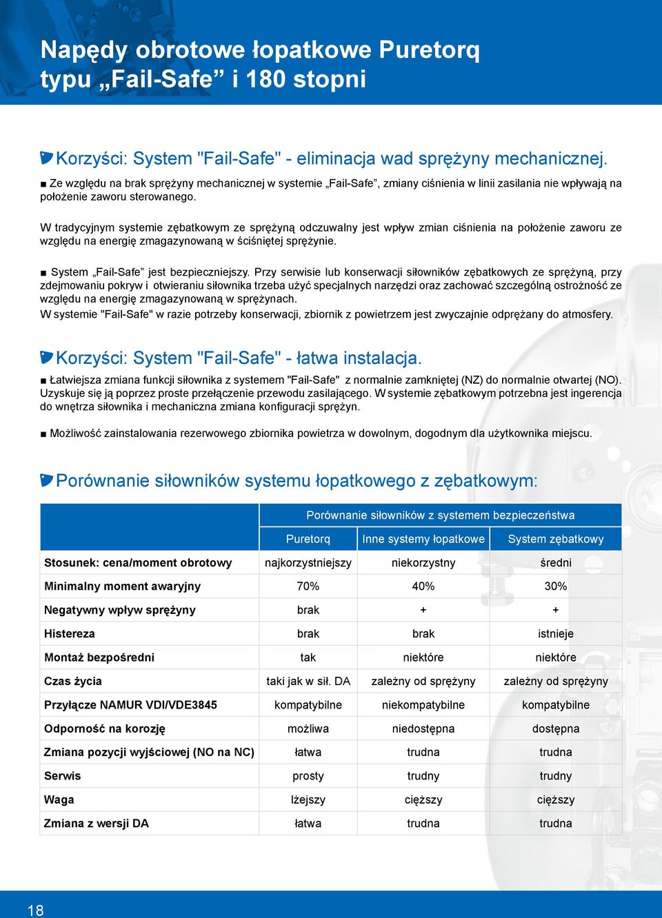 W tradycyjnym systemie zębatkowym ze sprężyną odczuwalny jest wpływ zmian ciśnienia na położenie zaworu ze względu na energię zmagazynowaną w ściśniętej sprężynie.