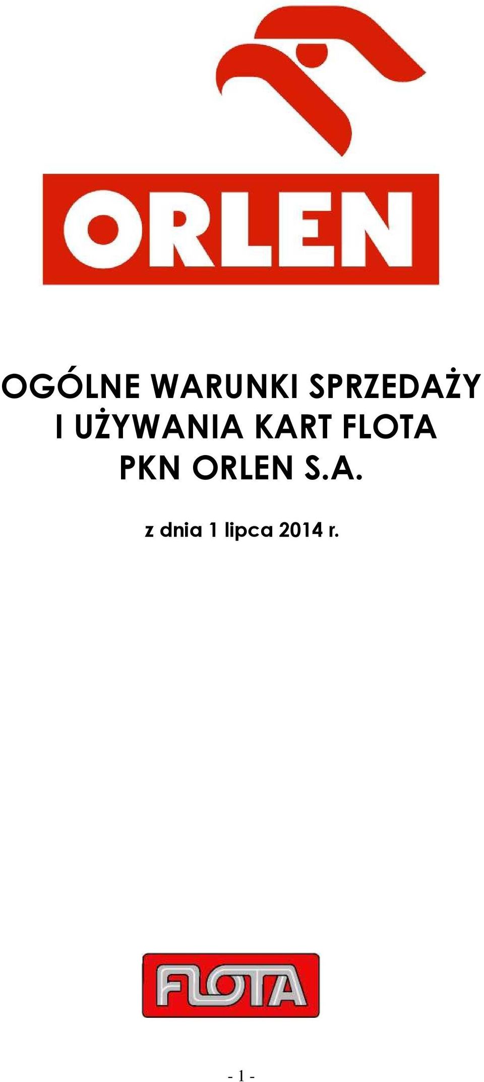 KART FLOTA PKN ORLEN S.