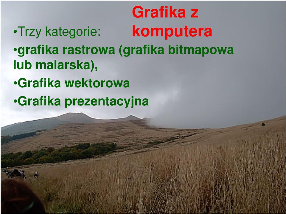 (grafika bitmapowa lub