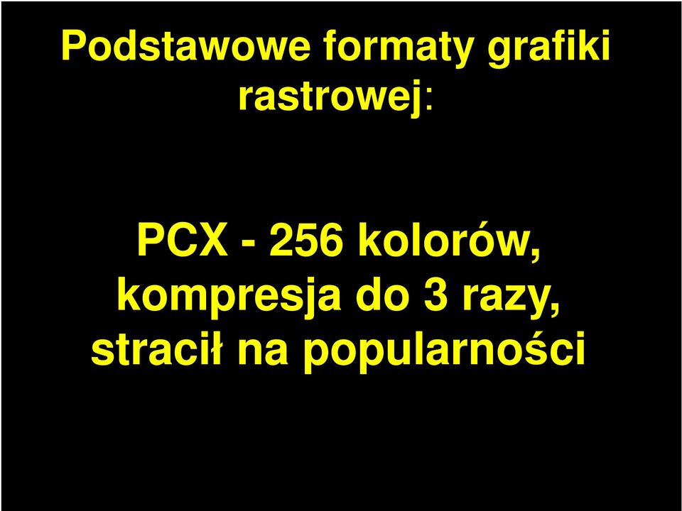 256 kolorów, kompresja do