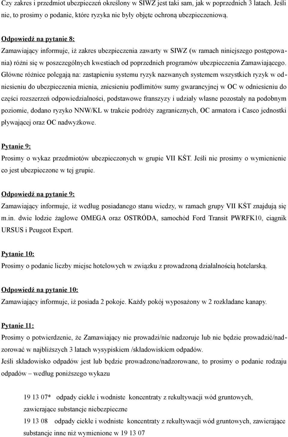 Zamawiającego.